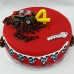 Car - Monster Truck with Bunting Cake (D,V)